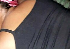 She gave her ass in forest fuck