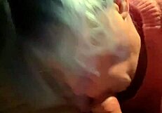 Mase619 gets sloppy car head from wife on wedding day with huge cock