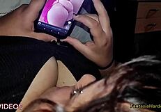 hey, watching porn tiktoks with my best friend got me horny over her huge tits. wanna join us?