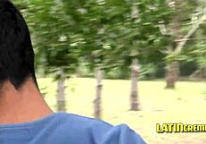 More hot and steamy public sex in the woods with hot Latinos and latinas for a good tip