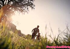 Bigtitted blond babe, want to see me ride cock on the couch?