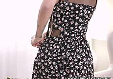 Teeny lovers fucking the blue-haired tattooed teen 18+ Keoki Star with squirting