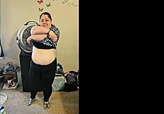 bbw dance to milkshake