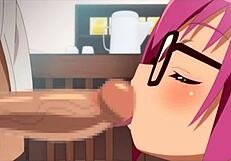 Anime Hentai Blowjob With Big Tits
