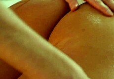 can you believe the twink massages the stud, sucks his cock, and gets ass fucked?