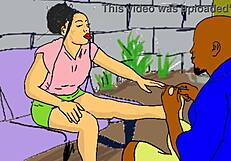 Feeling lonely and horny, the African nailcutter sought comfort in wild fetish fantasies late at night.