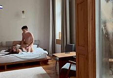 She didn't mind joining them in the shower.