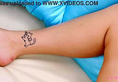 Sweet blonde reveals stunning figure during photoshoot