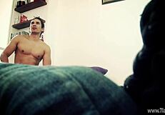 latina colombian gay hardcore sex in bachelor apartment