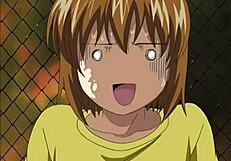 Legend of the Pervert Chikan Monogatari delivers intense footjob action in anime