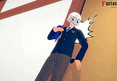 Kushina Uzumaki Get Fucked And Sarada Uchiha Get Jealous?