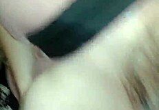 Huge Tits Girlfriend Takes Cumshot in Public Bathroom Stall