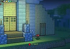 hornycraft parody hentai game ep 45 femdom cum action