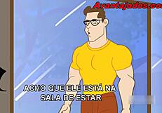 Black gardener's gay encounter in the drawing?