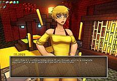 hornycraft parody hentai game ep 45 femdom cum action