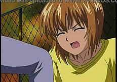 Legend of the Pervert Chikan Monogatari delivers intense footjob action in anime