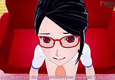 Kushina Uzumaki Get Fucked And Sarada Uchiha Get Jealous?