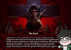 Gay man bangs devil in hell cartoon deepthroat