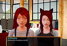 Teen Brunette's Bold Family Game with Big Tits and Ass, intense milf action in my new family series.