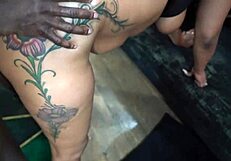 Porsha Carrera in Ebony Gangbang