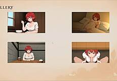 Hot Tomboy Creampies Bride In Forge Game!