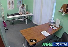 Fake Hospital Blonde Gets Full Doctor Exam