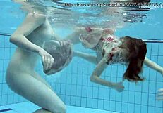 Anna Netrebko and Lada Poleshuk Underwater Lesbians