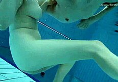 Anna Netrebko and Lada Poleshuk Underwater Lesbians