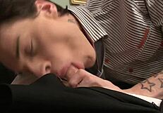 Suited gay twinks lewis romeo and steve agostina intensely anal breed with monster cocks bareback