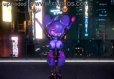 Bonnie FNF Bonfie slays in Kpop-Queencard dance!