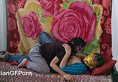 Indian girl gets her pussy fingered