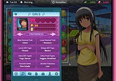 Who likes this sexy girl in huniepop hentai walkthrough?