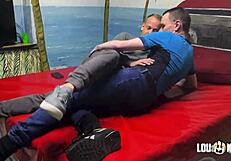 bisexuell femdom foursome fun with lou nesbit and lia louise