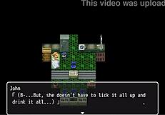Tedoroki's monster cock gets serviced in this hentai game