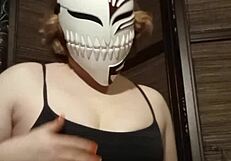 Stocking fetish in homemade POV solo