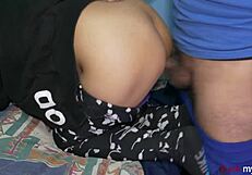 Hot milf gets a creampie in a homemade video