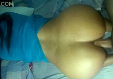 Mexican big-ass knows how to fuck in the ass and doggy style