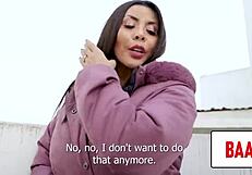 Hot maryam, a milf, caught on streets