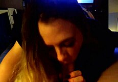 Horny Blonde Teen 18+ Stepsister Gets Bent Over For Doggystyle Fucking And Blowjob