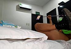 my stepmother said if you give my vagina a great blowjob we fuck, and i accepted the challenge