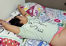 Joke to Stepsister Dixy Turns into Intense Fuck