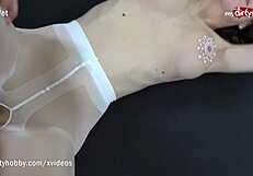 my dirty hobby is watching sexy skinny slut take big dick