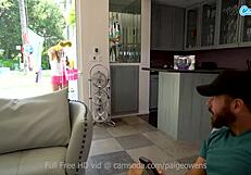 Stepsister Paige Owens Being Slutty At Home!