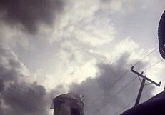 Crazy bitch searches supermarket for lighter to smoke