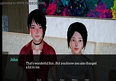 Intense family sex in My New Family episode 208