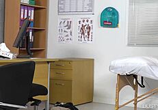 Busty lovers hear top-heavy babe chessie kays screams through the door