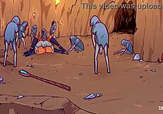 2D animated porn with a taboo theme