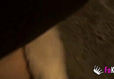 Busty teen Meraki gives free public blowjobs on Spanish streets today