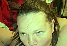 Milf Gives Blowjob And Swallows Cum