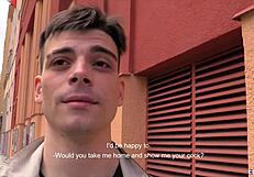 Gay man who is new to the scene gets paid - Czech stunner 530